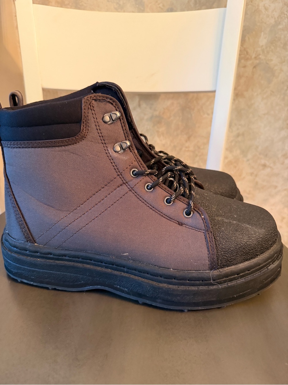 Paramount outdoor stonefly felt solo wading boots size 9